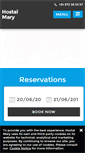Mobile Screenshot of hostalmary.com